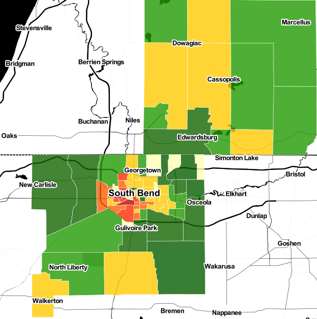 South_Bend_heatmap