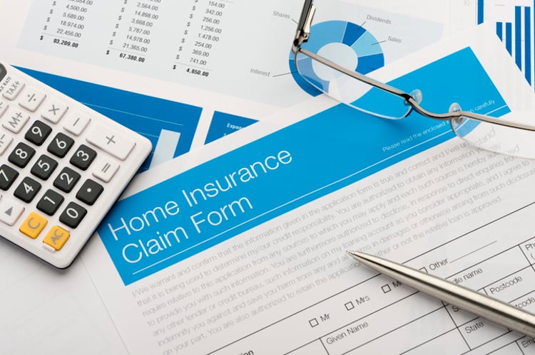 home insurance claim form