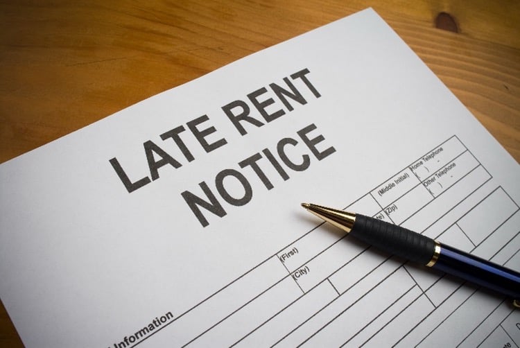 late rent notice
