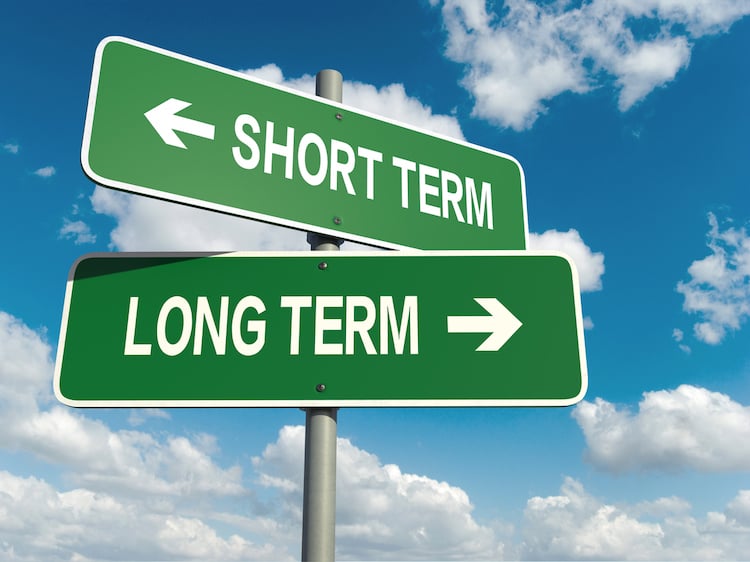 short term v long term